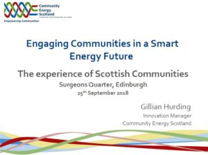 Community Energy Innovation, Regen GHurding