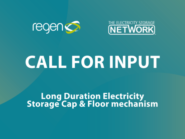 Ofgem calls for input on the long duration electricity storage Cap and Floor scheme