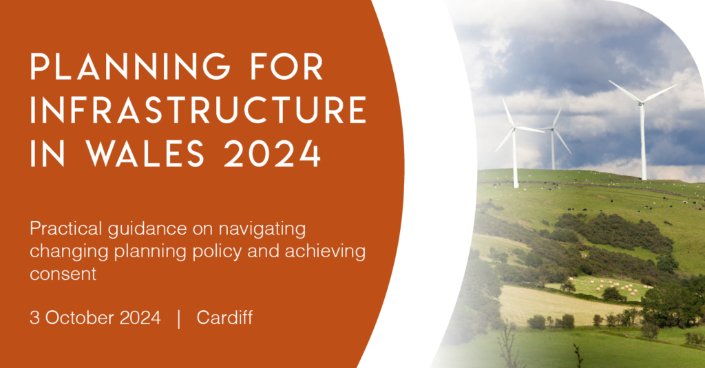 Planning For Infrastructure In Wales 2024 1200 627 Banner