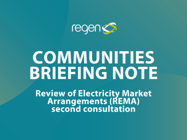REMA briefing note for communities and local authorities