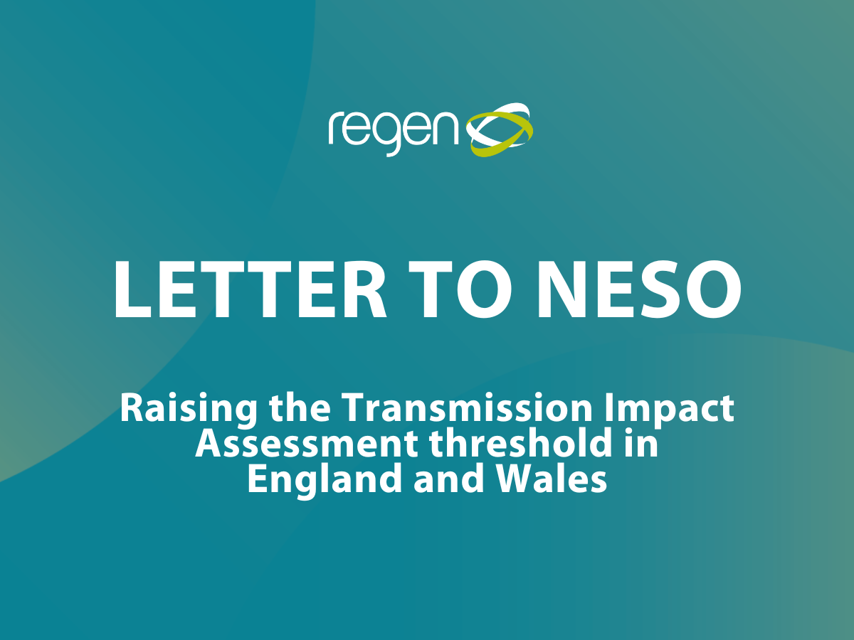 Raising Transmission Impact Assessment threshold must be priority for NESO and Ofgem